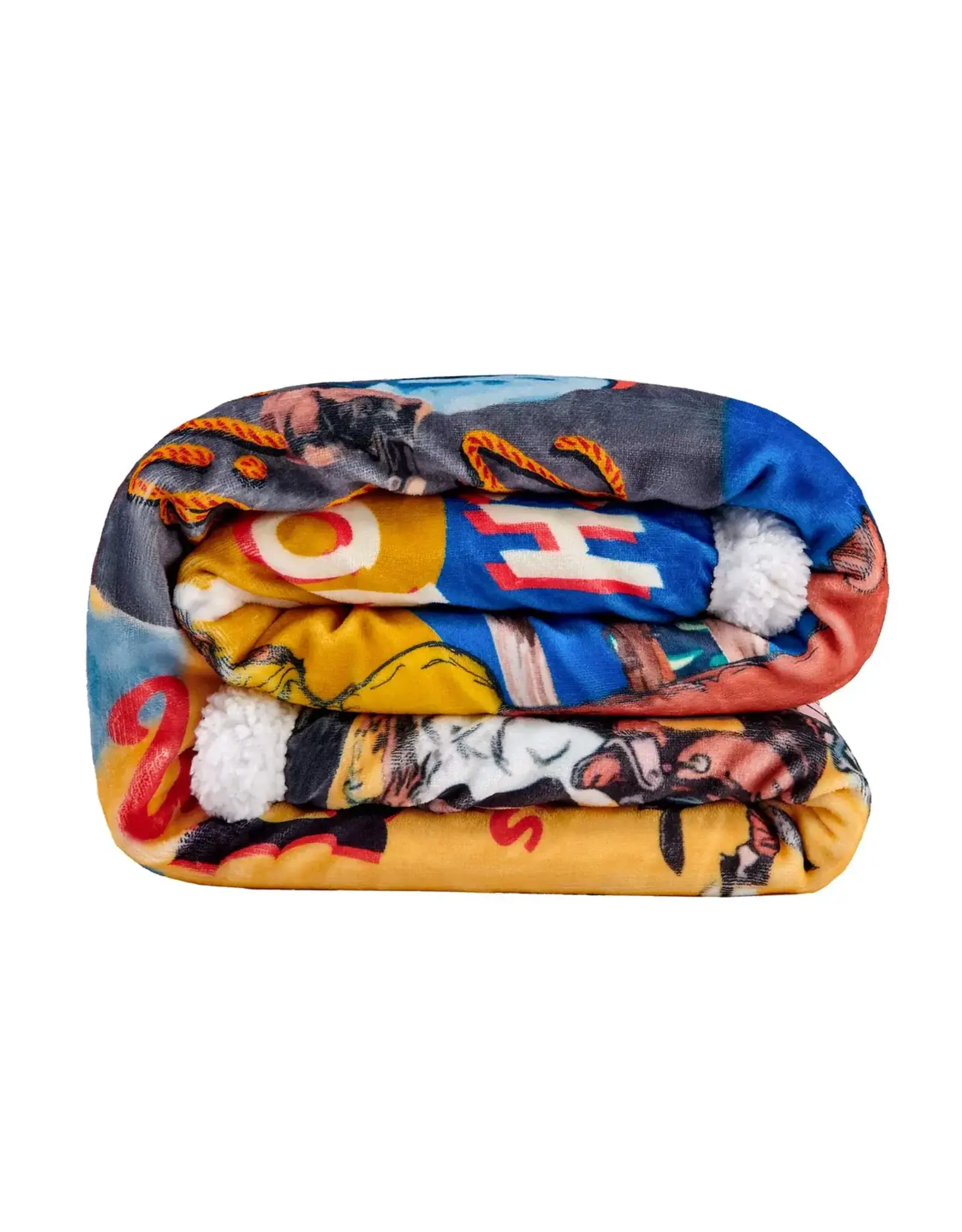Bandits & Heroes Campfire Sherpa Throw