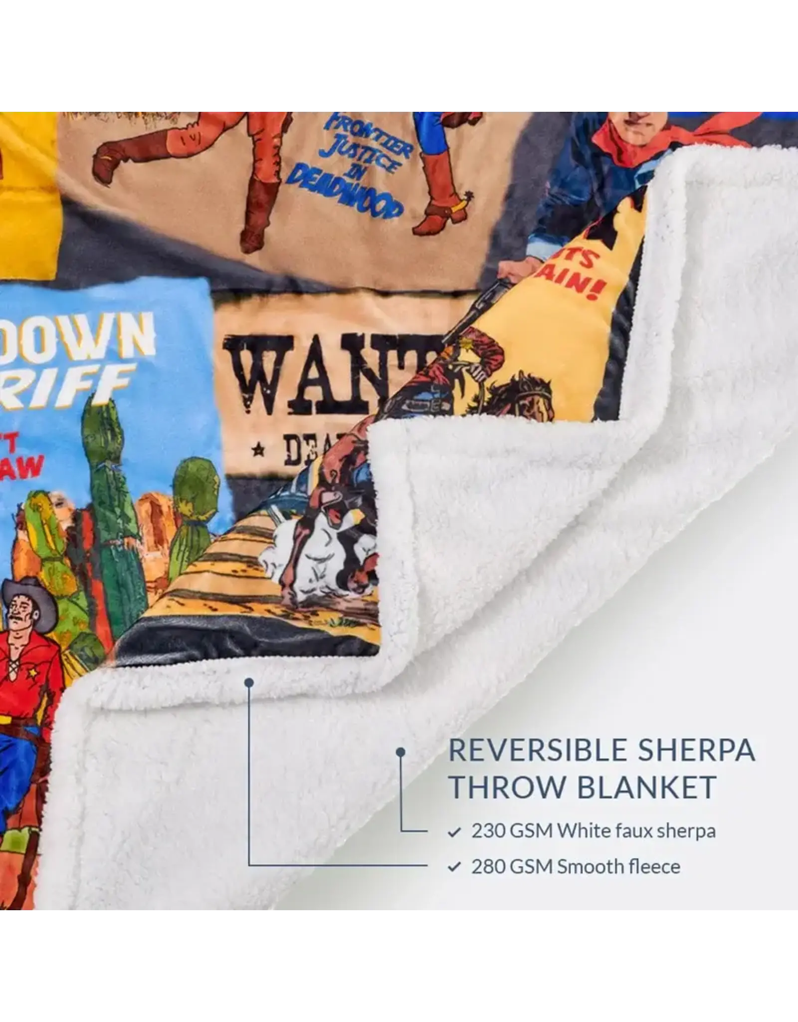 Bandits & Heroes Campfire Sherpa Throw