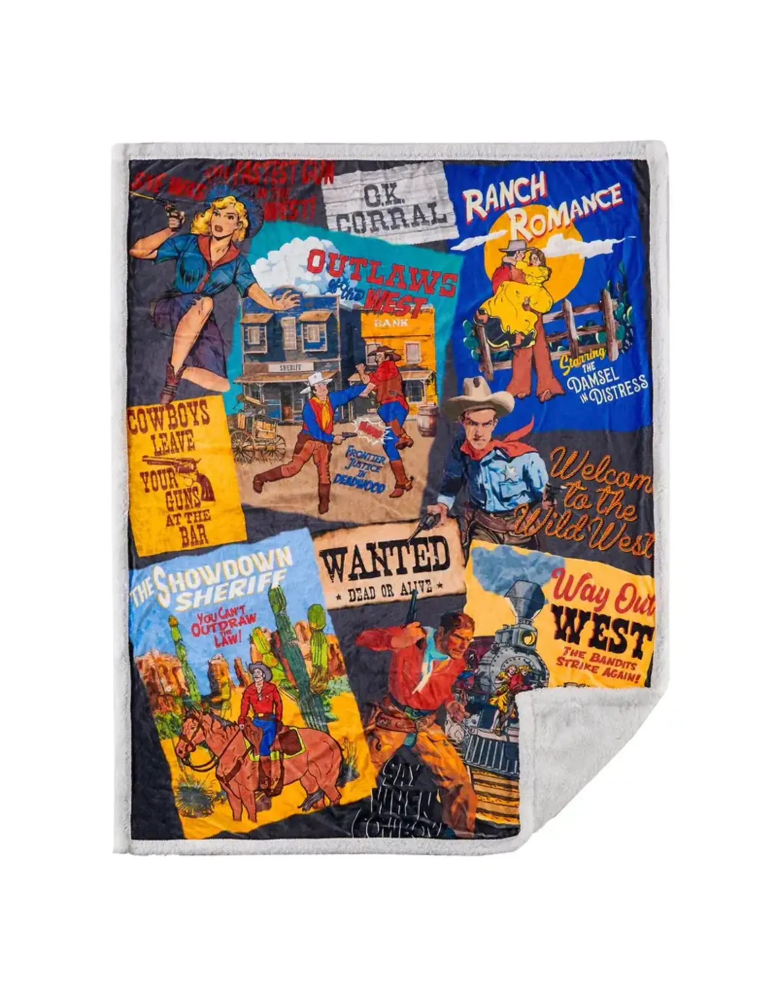 Bandits & Heroes Campfire Sherpa Throw