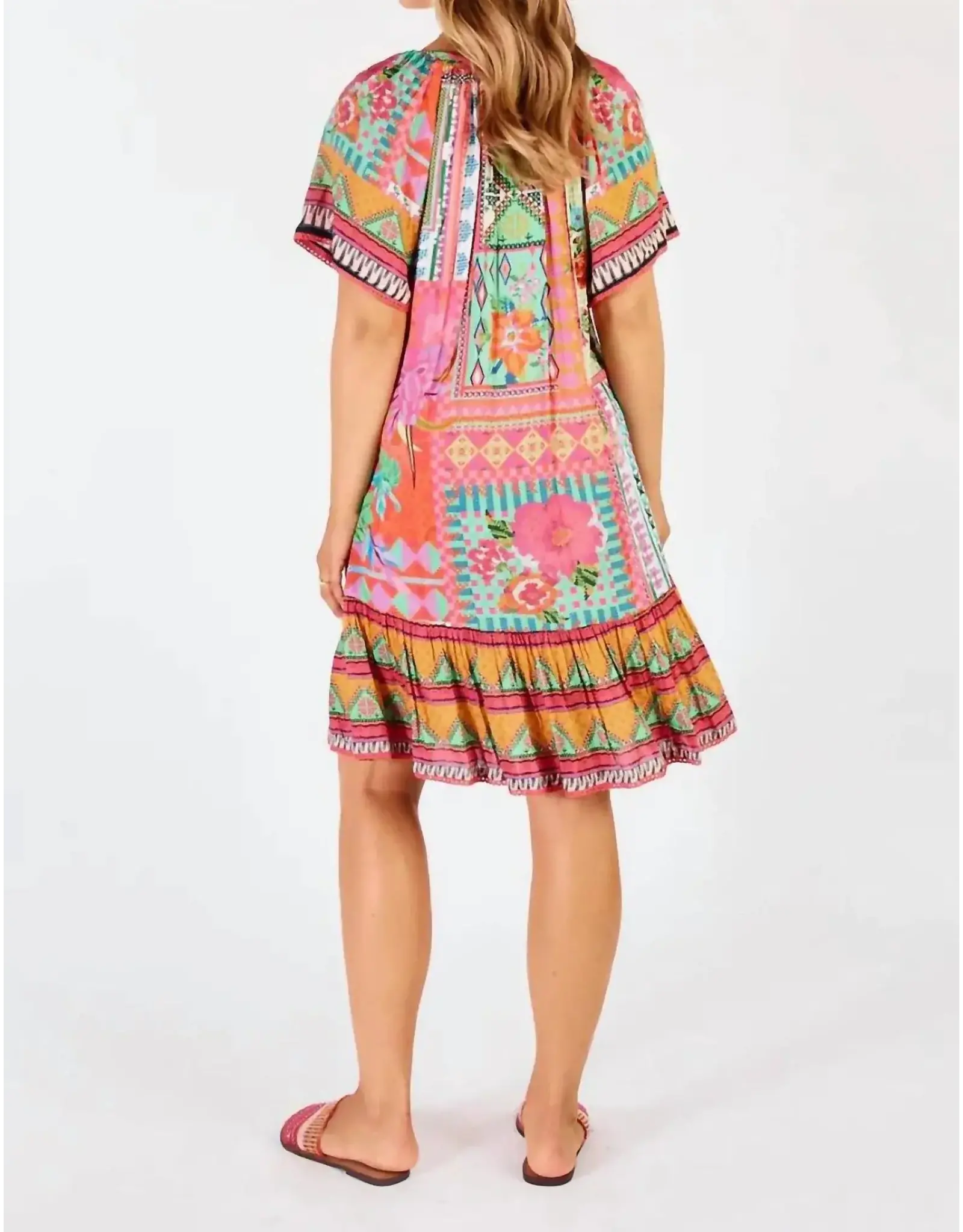 Vivone Shirred Dress