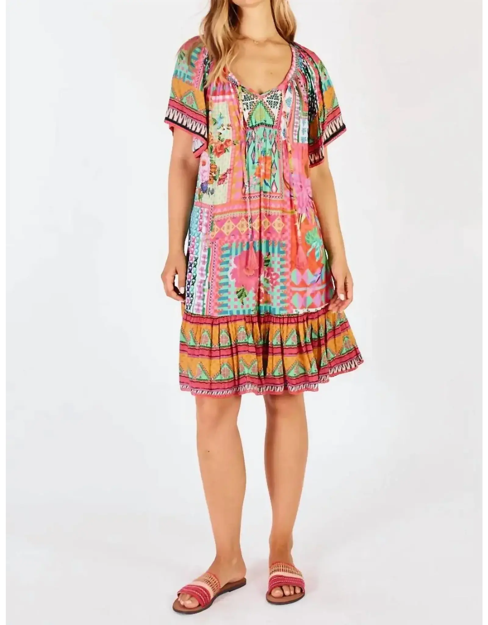 Vivone Shirred Dress