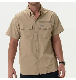 Burlebo Burlebo Performance Outdoor Shirt- Cobblestone