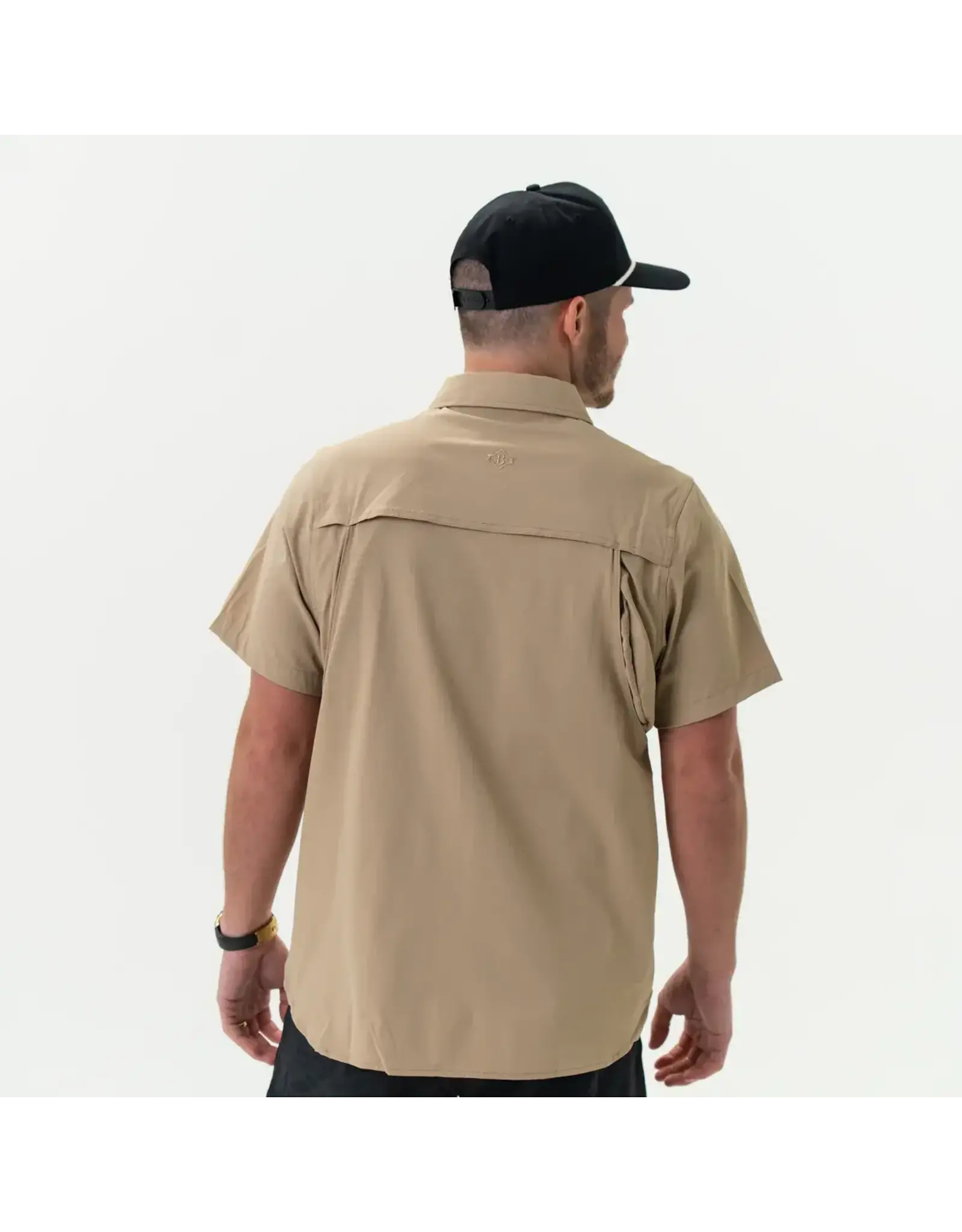 Burlebo Burlebo Performance Outdoor Shirt- Cobblestone