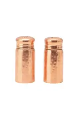Hammered Copper Salt & Pepper Shakers,Set of 2