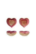 Stoneware Heart Shaped DIsh