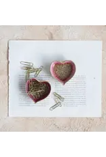 Stoneware Heart Shaped DIsh