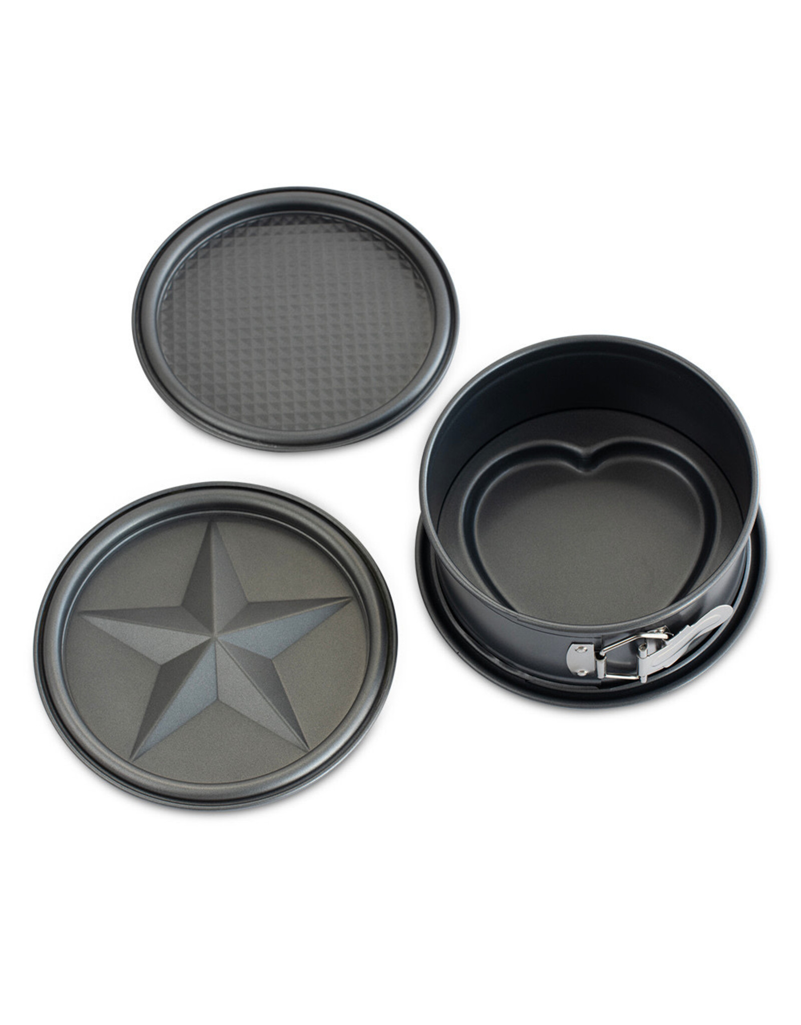 Nordic Ware 7" Springform Pan w/3 Embossed DIscs