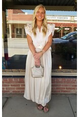 Rhea Gold Floral Top