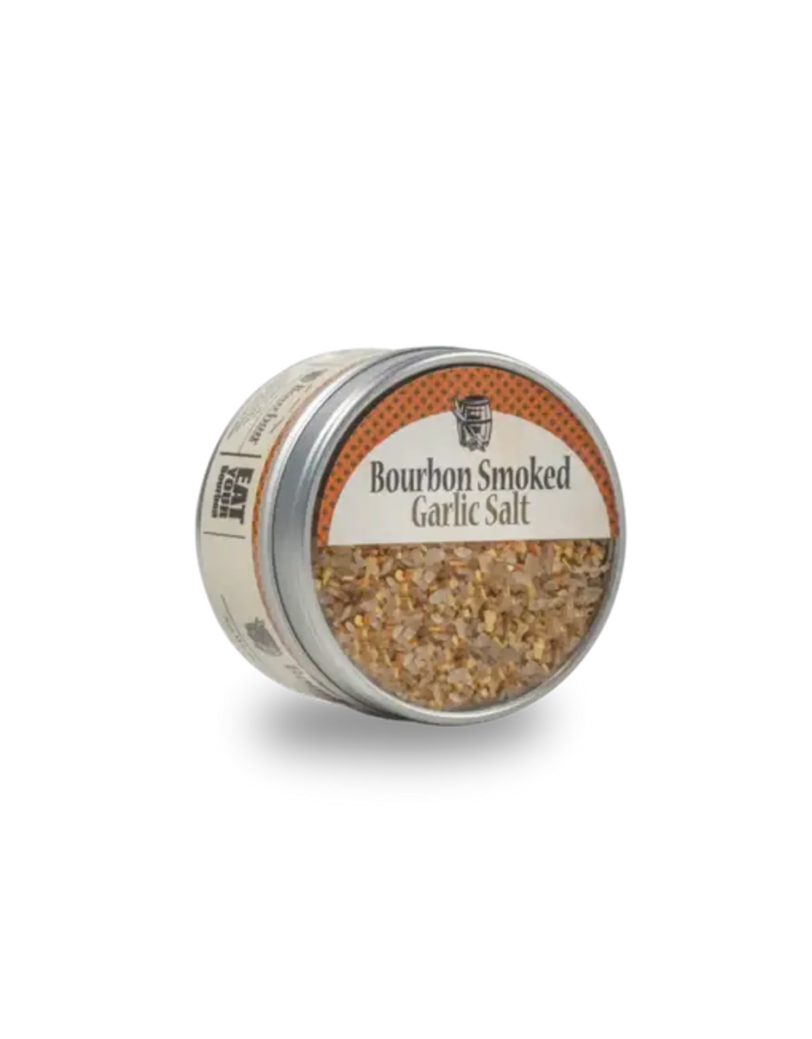 Bourbon Barrel Garlic Sea Salt Tin 4.0oz