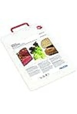 Linden Sweden Hanna Cutting Board - Red Handle