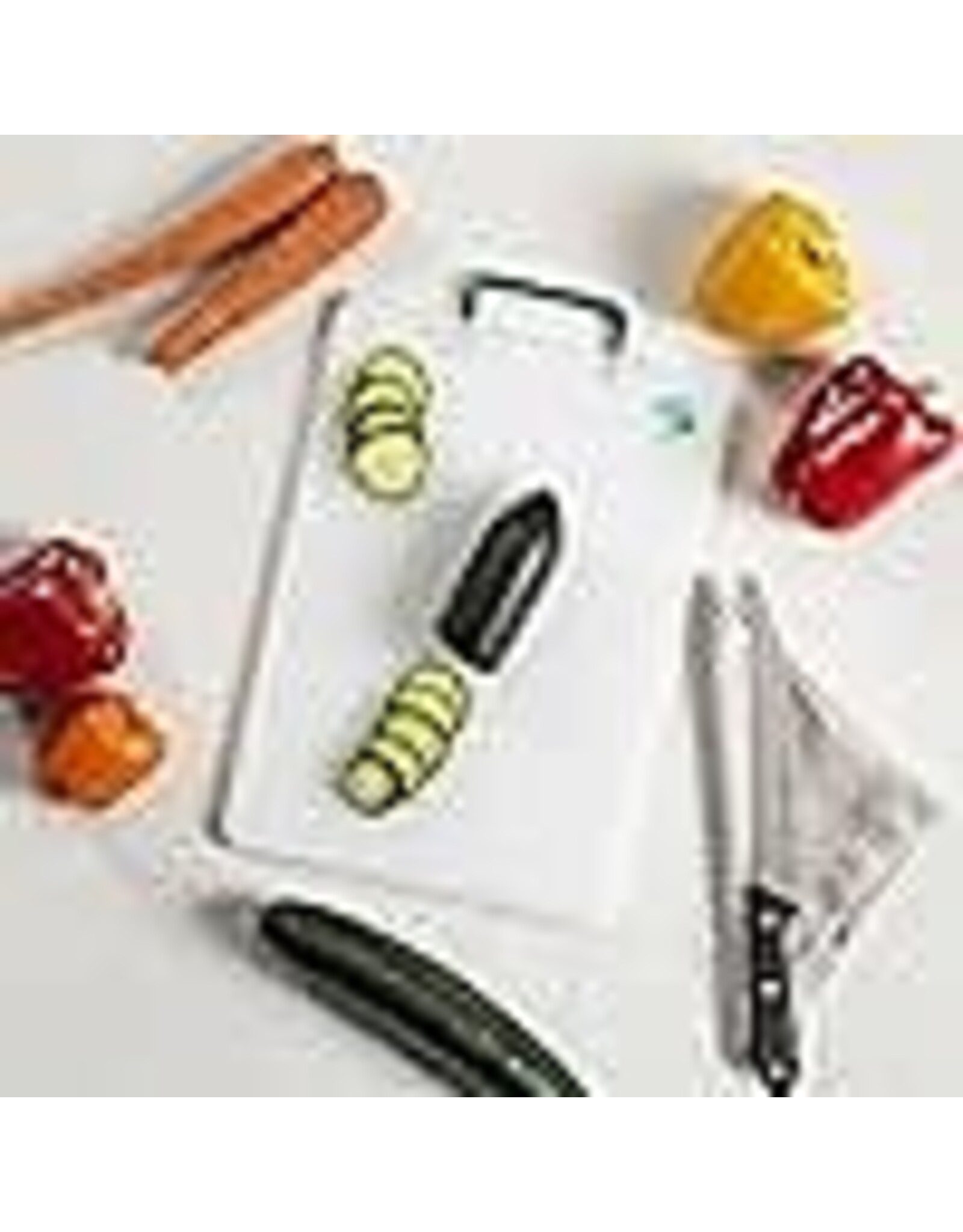 Linden Sweden Hanna Cutting Board - Green Handle