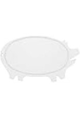Pig Cutting Board - White