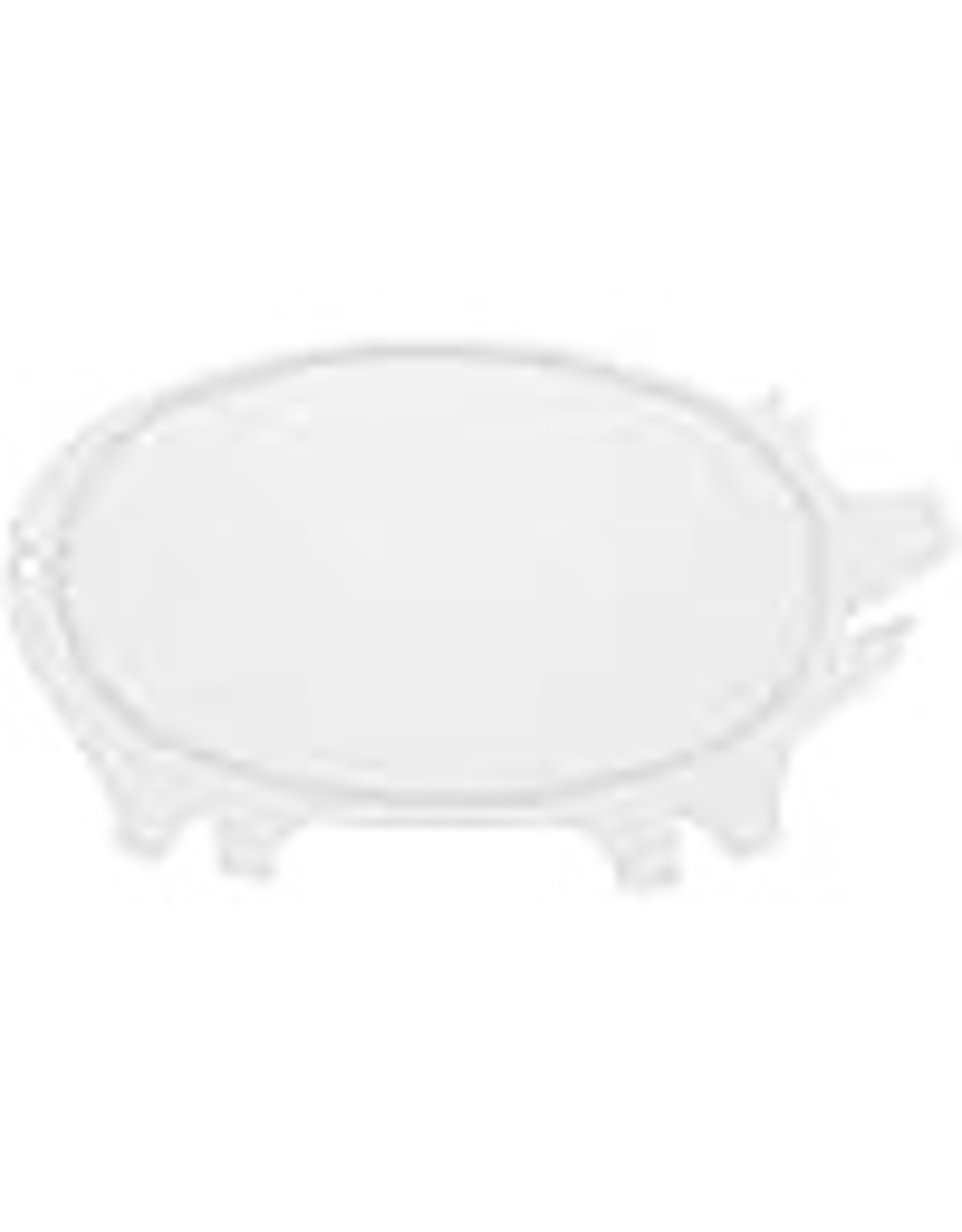 Pig Cutting Board - White