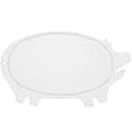 Pig Cutting Board - White