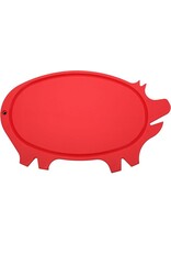 Linden Sweden Pig Cutting Board - Red