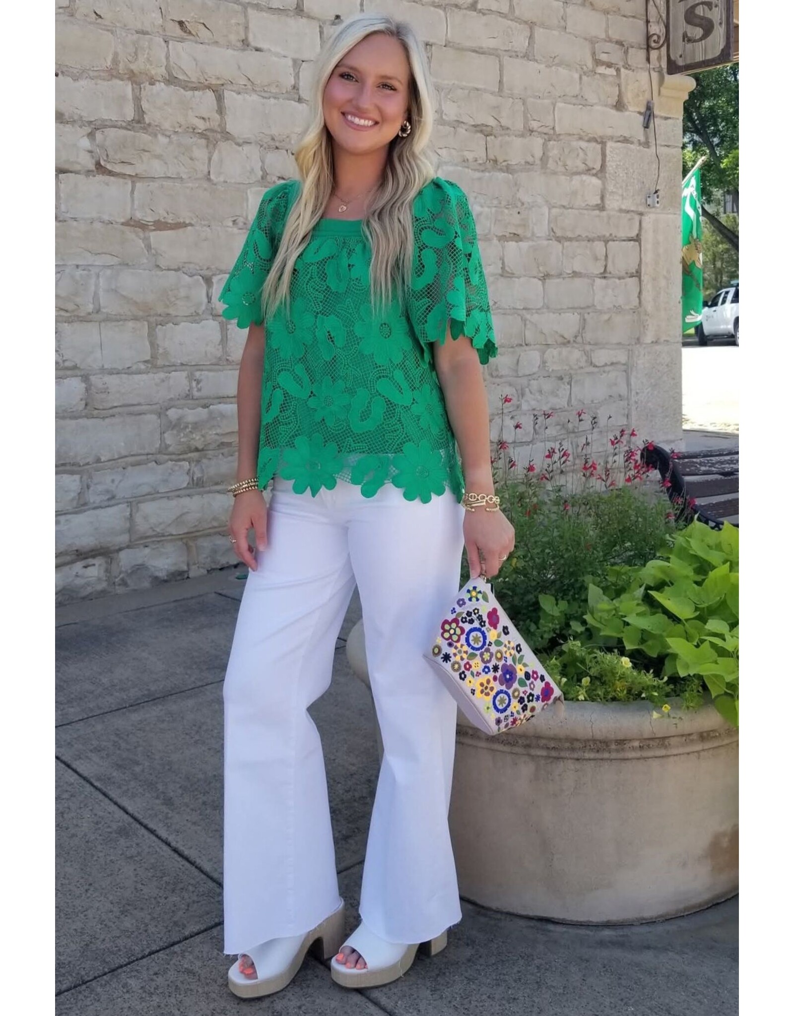 Sophie Floral Lace Top