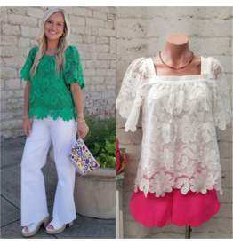 Sophie Floral Lace Top