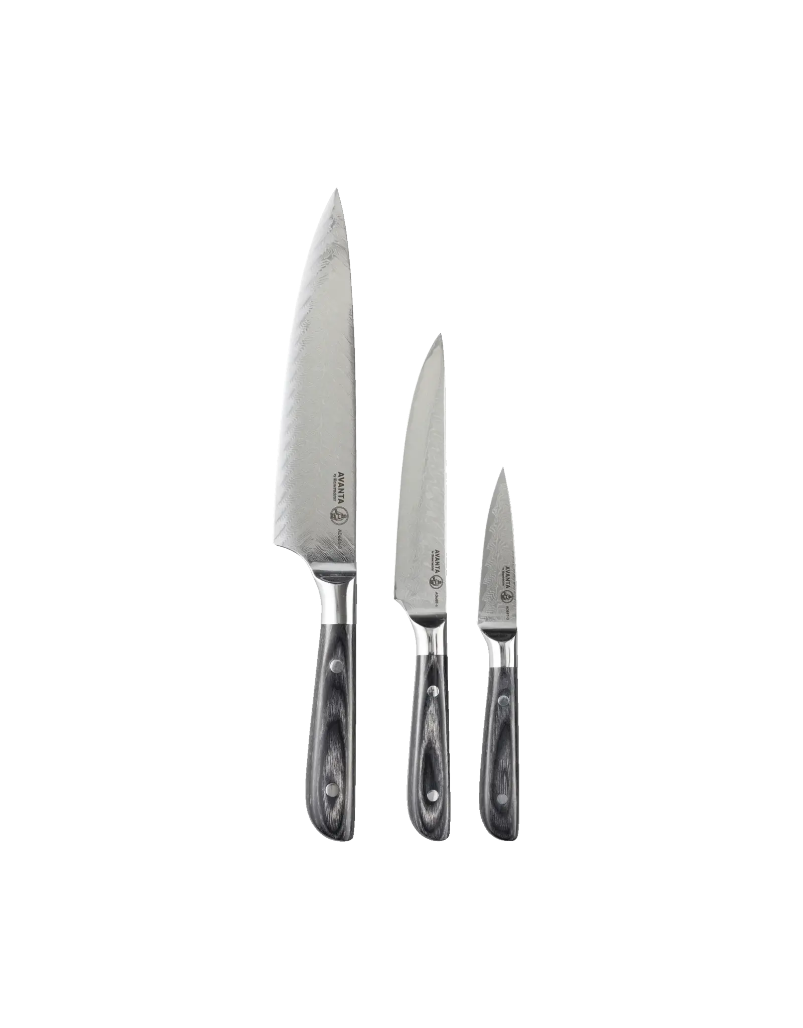 Messermeister Avanta Damascus Starter Set - 3 Piece