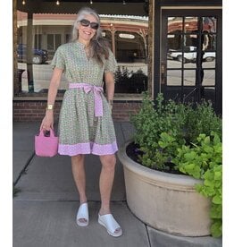 Ivy Jane Uncle Frank Kantha Stitched Dress