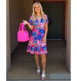 Rowanna Shirred Dress