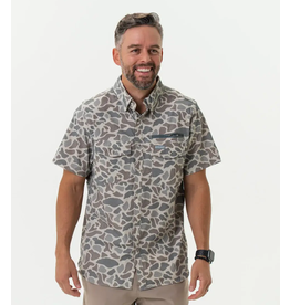 Burlebo Burlebo Performance Outdoor Shirt- Classic Deer Camo