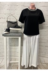 Nova Top with Pearl Accents Nova Top with Pearl Accents