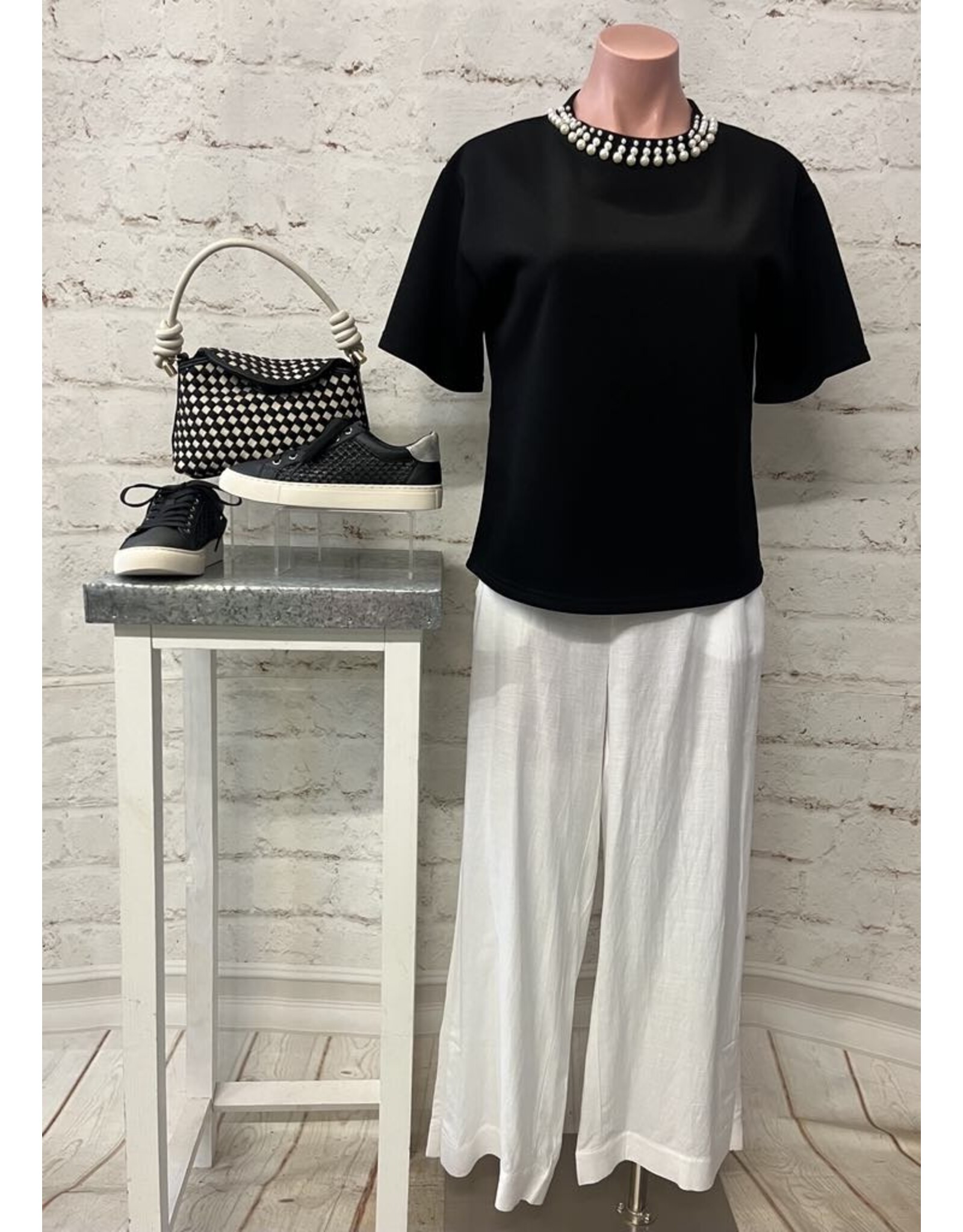 Nova Top with Pearl Accents