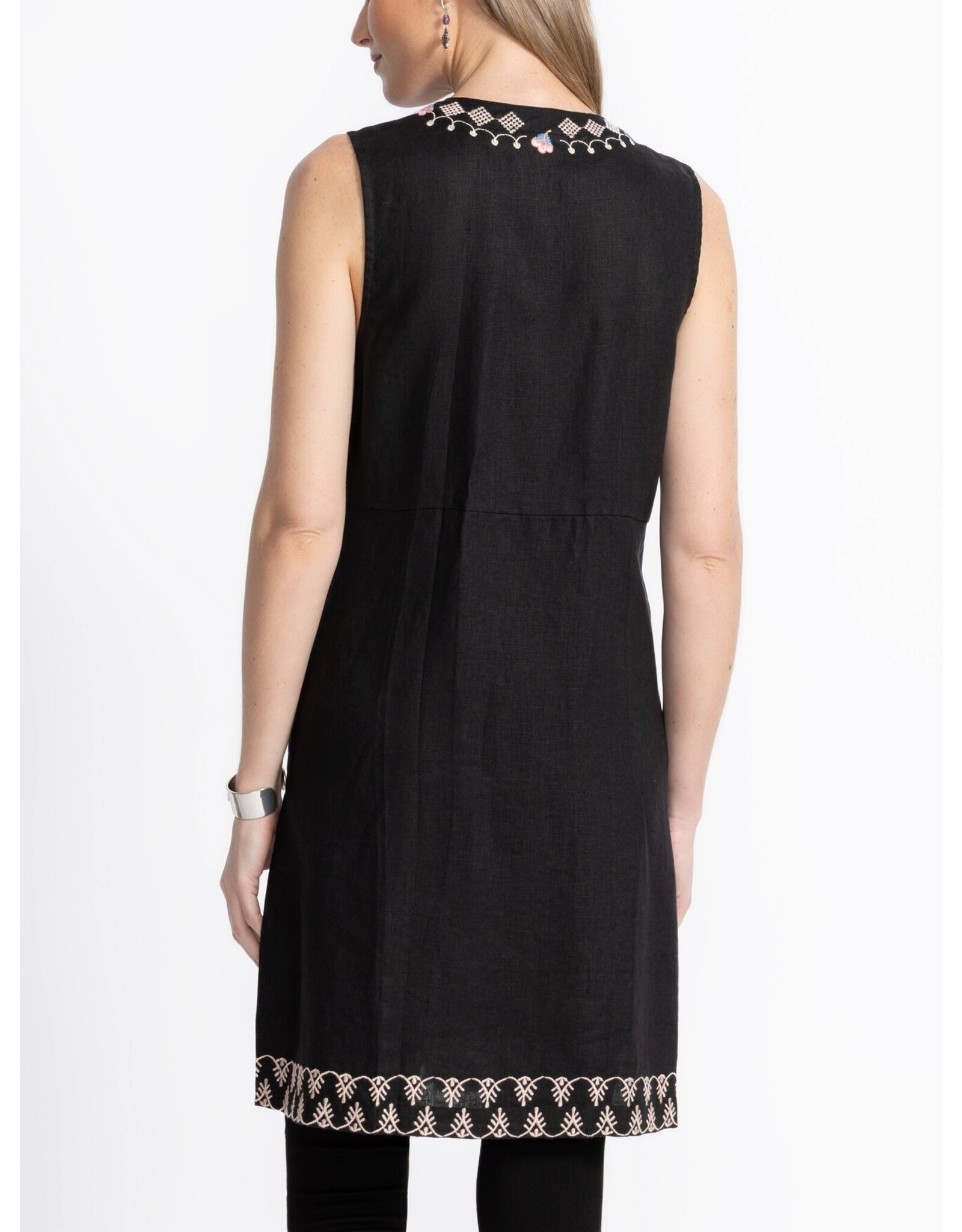 Johnny Was Johnny Was Linen Vest - Calista