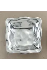 Small Free Form Square Bowl - Aluminum