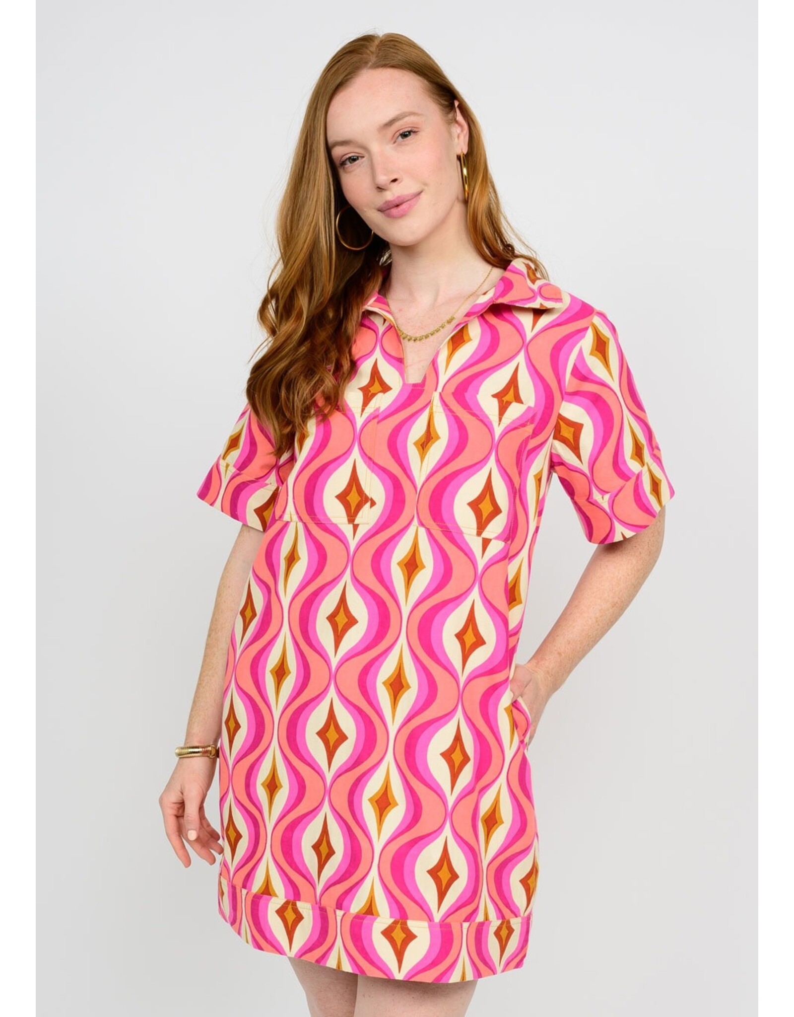Uncle Frank Uncle Frank Mod Popover Shirtdress