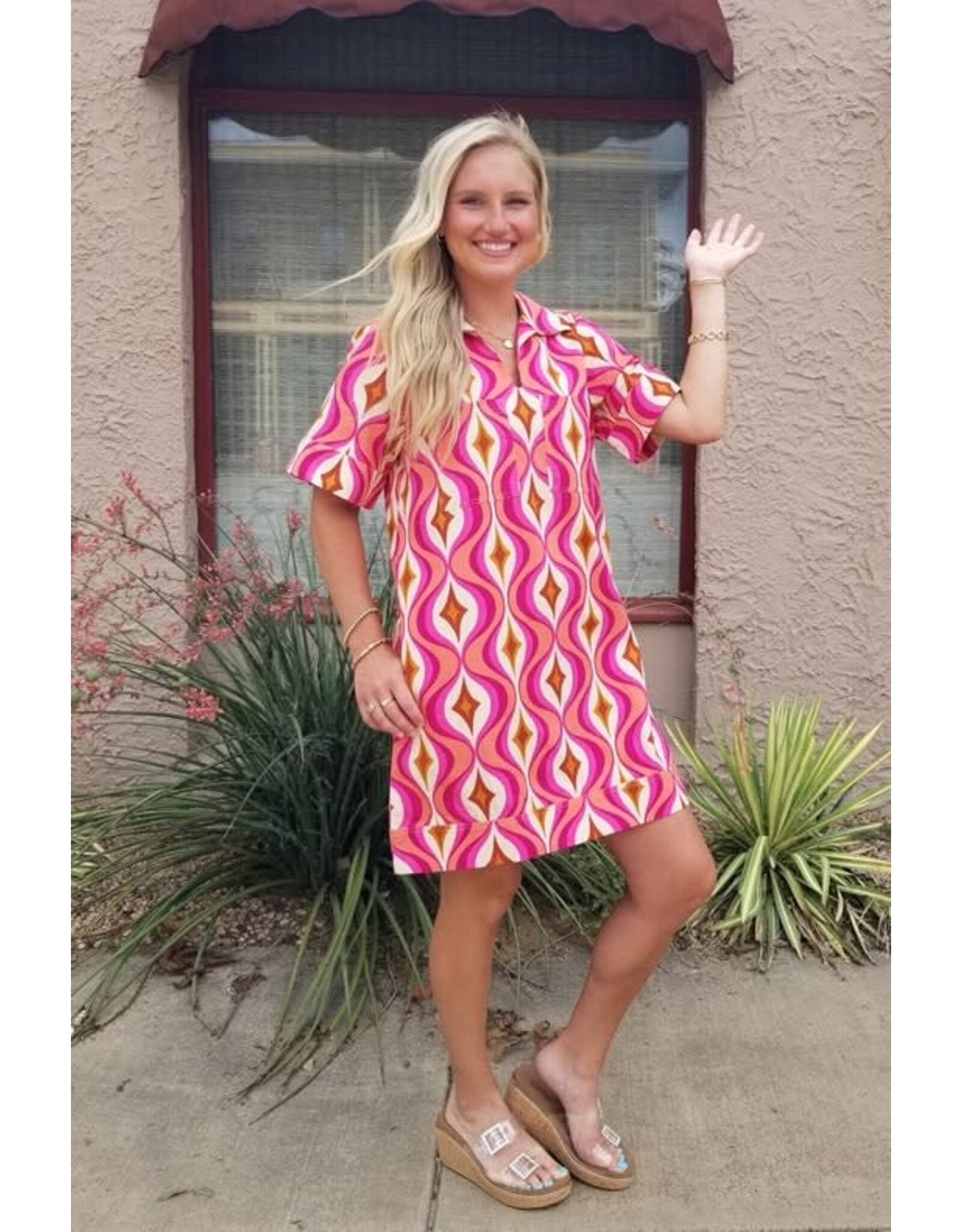 Uncle Frank Uncle Frank Mod Popover Shirtdress