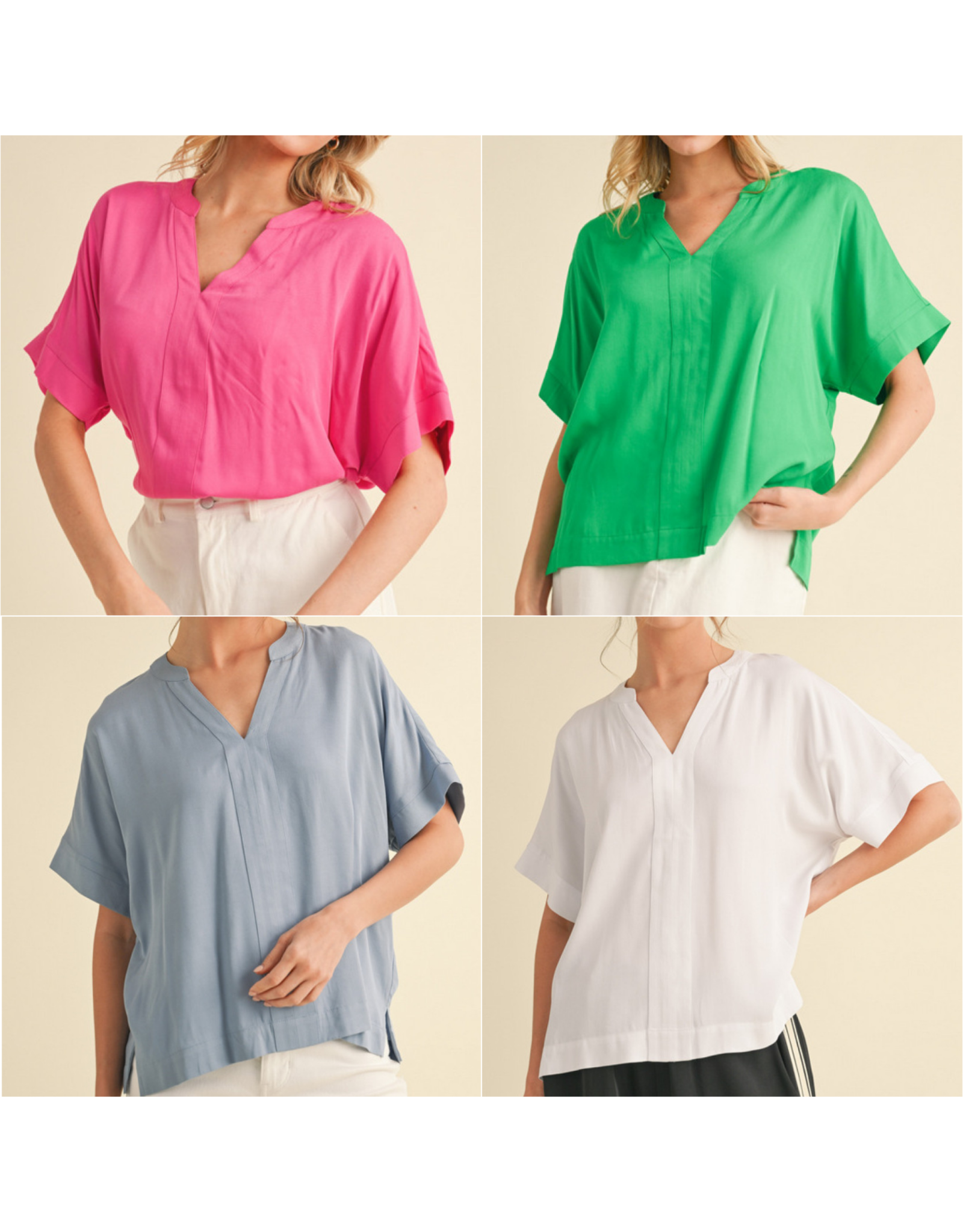 Lina Essentials Elbow Sleeve Shirt