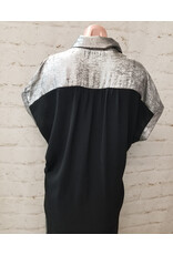 Robyn Metallic Trim Top