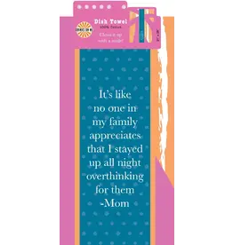 Drinks On Me Towel - Overthinking Mom