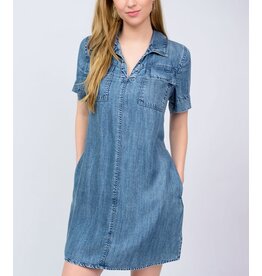 Uncle Frank Uncle Frank Denim Shift Dress