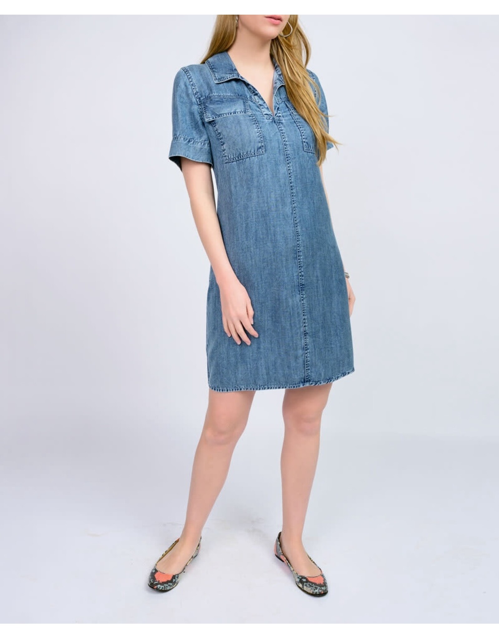 Uncle Frank Uncle Frank Denim Shift Dress