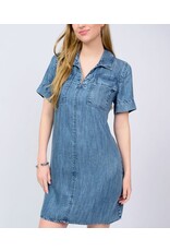 Uncle Frank Uncle Frank Denim Shift Dress