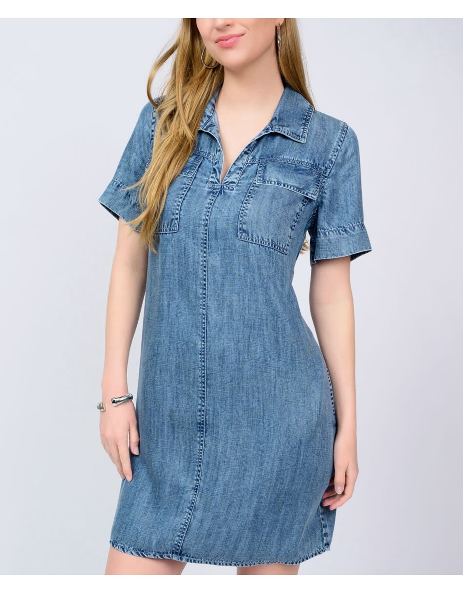 Uncle Frank Uncle Frank Denim Shift Dress