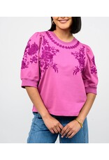 Ivy Jane Ivy Jane Trails Of Flowers Knit Top