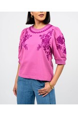 Ivy Jane Ivy Jane Trails Of Flowers Knit Top