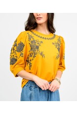 Ivy Jane Ivy Jane Trails Of Flowers Knit Top