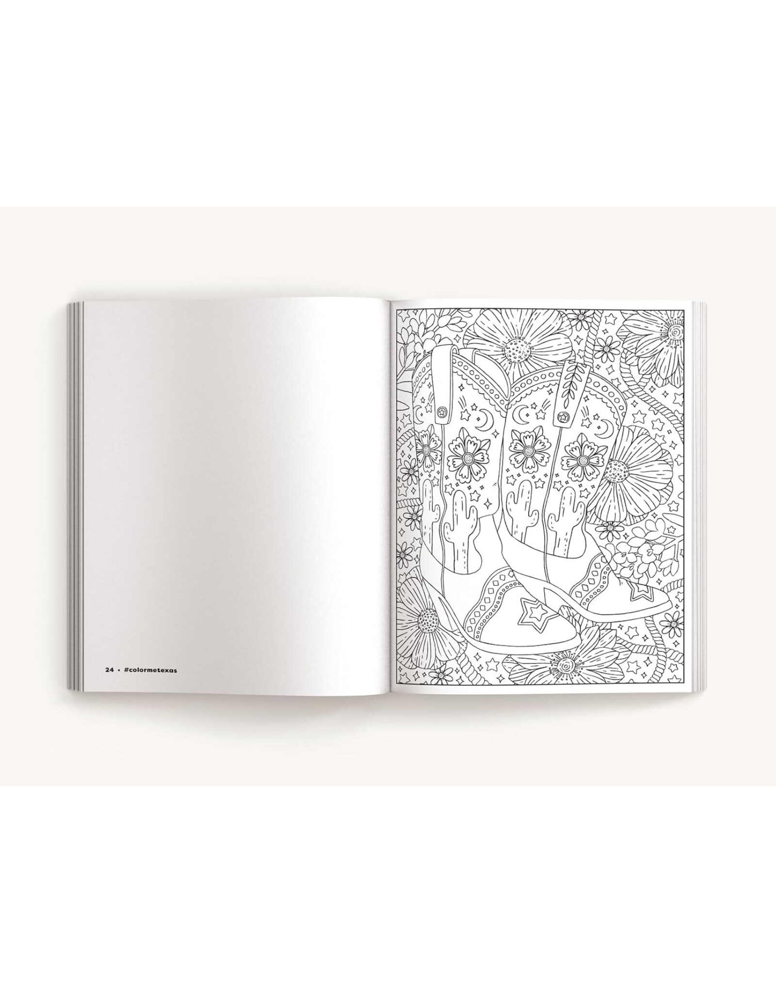 Color Me Texas Coloring Book