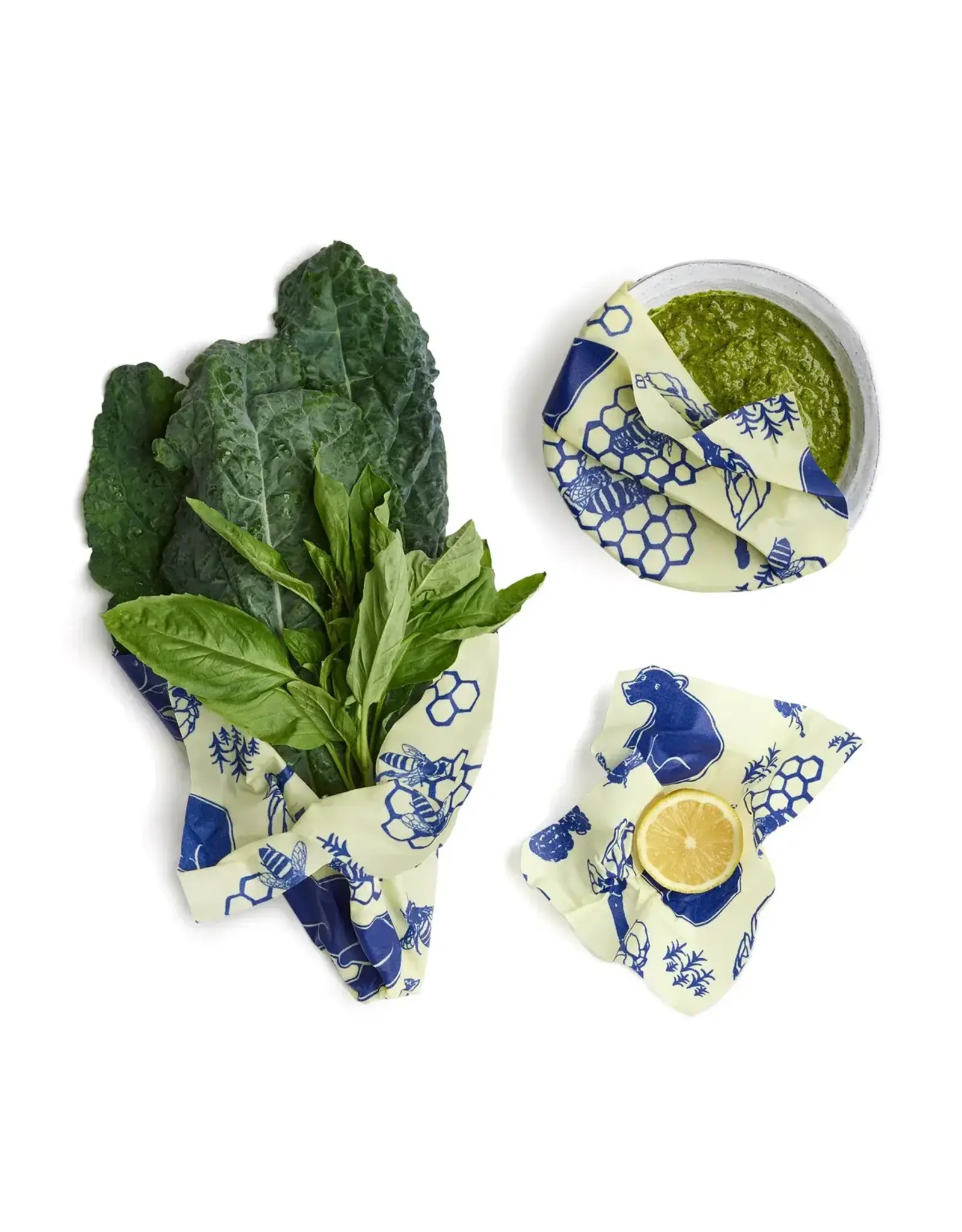 Bee's Wrap Bees  & Bears Assorted 3 Pack
