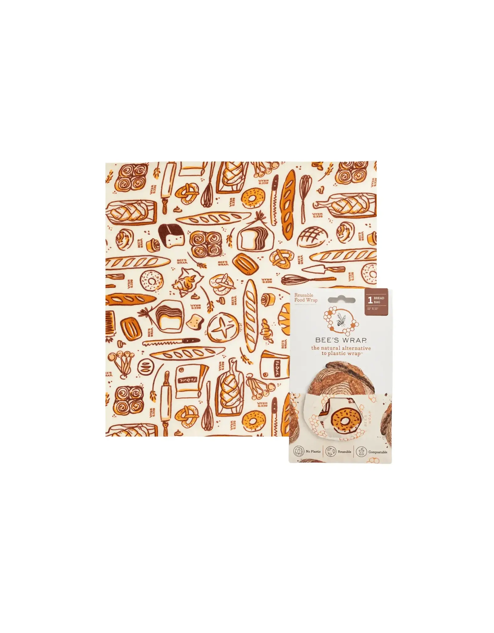 Bee's Wrap Bread Bag - Bakery Lane