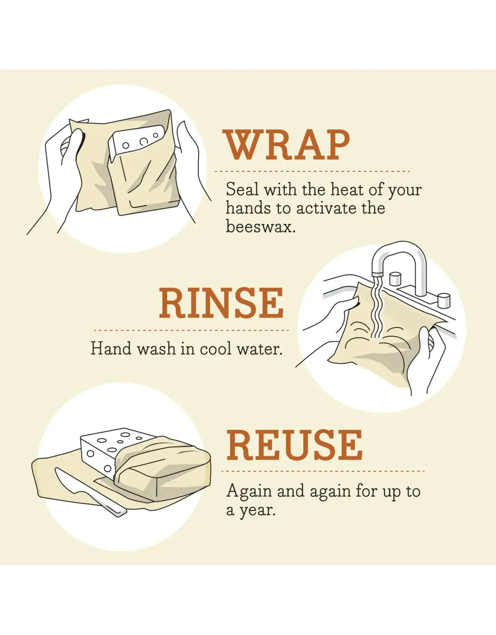 Bee's Wrap Honeycomb Medium Wrap 3 Pack