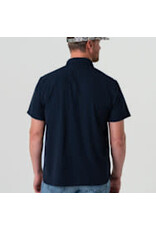 Burlebo Burlebo Performance Western Shirt Navy