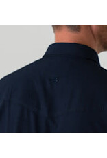 Burlebo Burlebo Performance Western Shirt Navy
