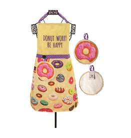 Donut Worry Be Happy Apron