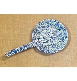Enamelware Fry Pan 9.5 Inch Splatterware