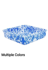 Enamelware Brownie Pan Splatterware